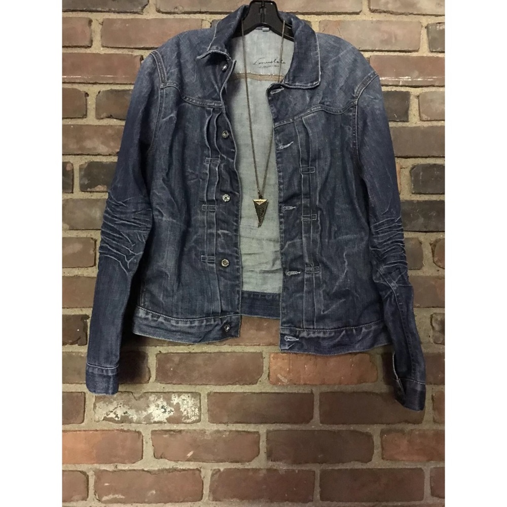 LOOMSTATE 1920s Style Denim Jacket Small -38 Bust